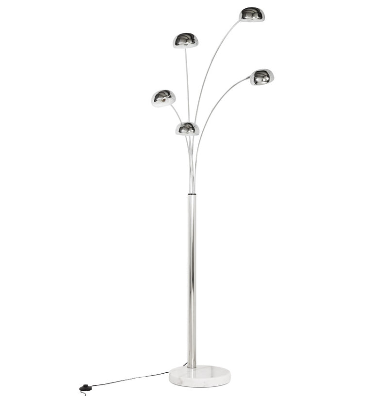 Kokoon Design - BUSH - Design Vloer Lamp - Chroom - Majorr