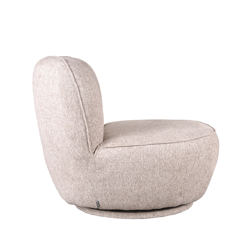 LABEL51 Fauteuil Bunny - Taupe - Boucle - Majorr