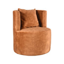 LABEL51 Fauteuil Evy - Oker - Velours - 65 cm - Majorr