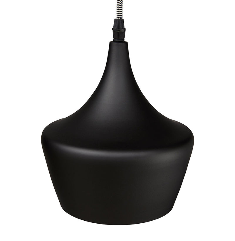 Kokoon Design - PENGAN - Design Hang Lamp - Zwart - Majorr