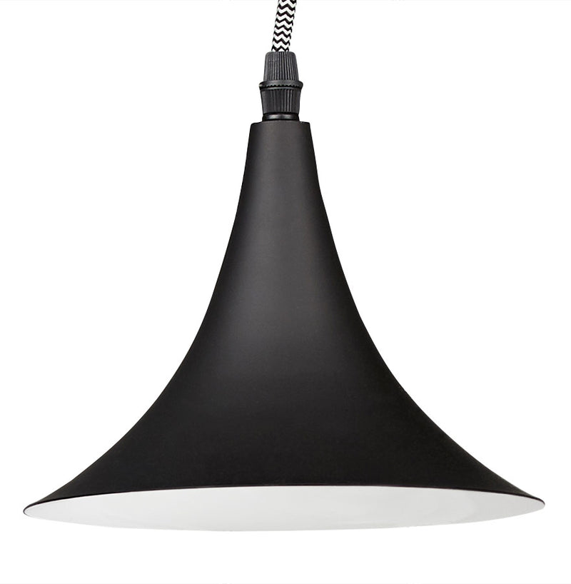 Kokoon Design - PENGAN - Design Hang Lamp - Zwart - Majorr