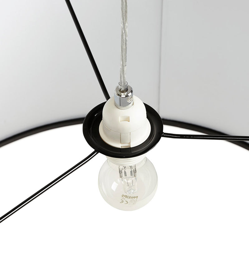 Kokoon Design - SAYA - Design Hang Lamp - Zwart - Majorr