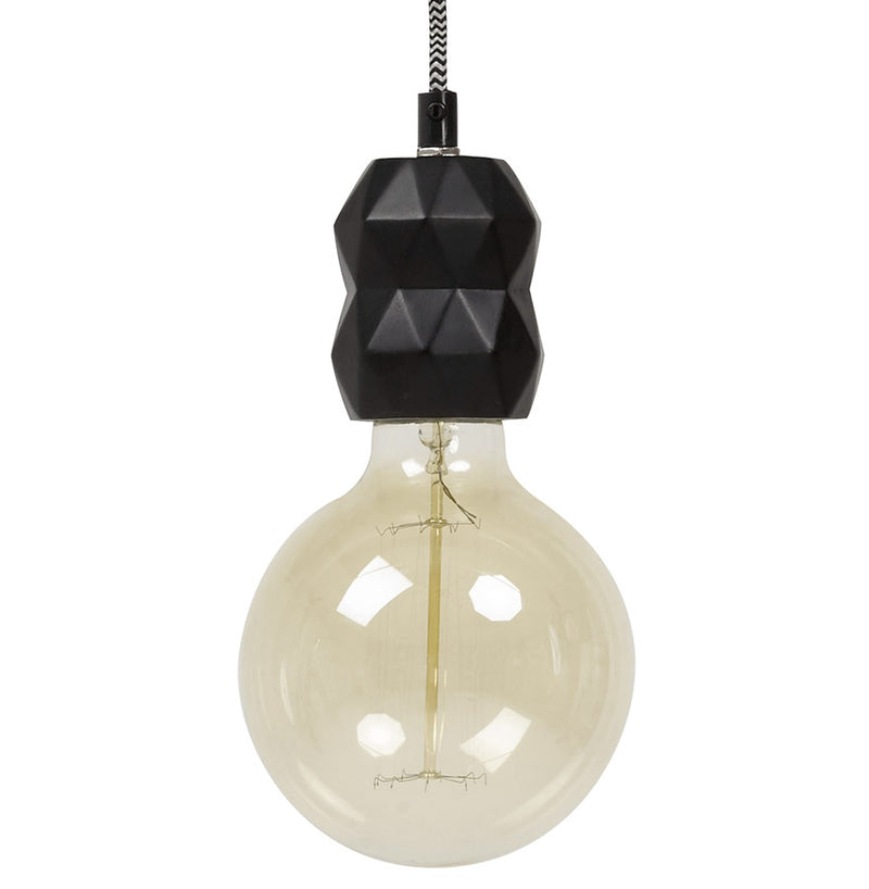 Kokoon Design - ATUPA - Design Hang Lamp - Zwart - Majorr