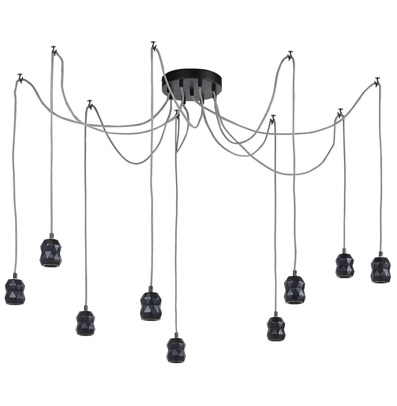 Kokoon Design - UTOPIA - Design Hang Lamp - Zwart - Majorr