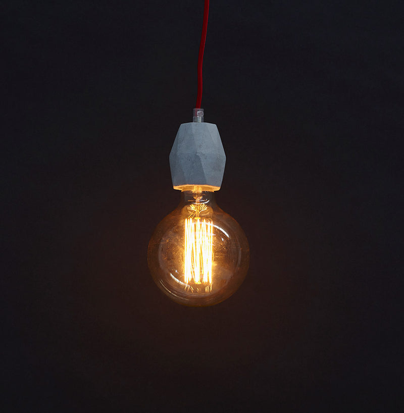 Kokoon Design - ATUPAKA - Design Hang Lamp - Grijs - Majorr