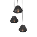 LABEL51 Hanglamp Ibiza - Zwart - Jute - 3-Lichts - Majorr