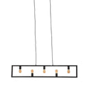 LABEL51 Hanglamp Quadrato - Zwart - Metaal - Majorr