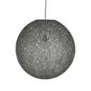 LABEL51 Hanglamp Twist - Grijs - Vlas - XL - Majorr