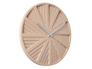 Wall clock Slides sand brown, Des. Chantal Drenthe - Majorr
