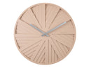 Wall clock Slides sand brown, Des. Chantal Drenthe - Majorr