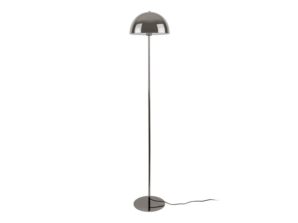 Floor lamp Bonnet metal smokey grey - Majorr