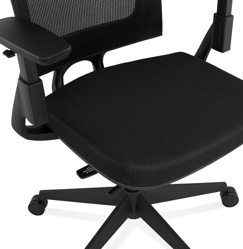 Kokoon Design - OFFICE - Bureaustoel - Zwart - Majorr