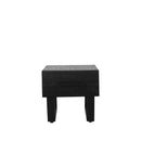 LABEL51 Salontafel Santos - Zwart - Mangohout - 50 cm - Majorr