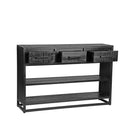 LABEL51 Sidetable Chili - Zwart - Mangohout - Majorr