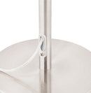 Grijze, in de hoogte regelbare tafellamp 'LIVING MINI' - Majorr