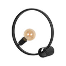 LABEL51 Tafellamp Ring - Zwart - Metaal - Majorr