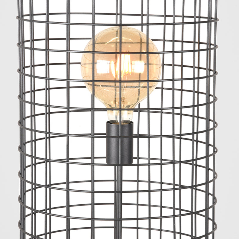 LABEL51 Vloerlamp Solido - Zwart - Metaal - Majorr