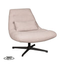 LABEL51 Fauteuil Nox - Naturel - Boucle - Majorr