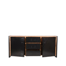 LABEL51 Dressoir Brussels - Rough - Mangohout - 190 cm - Majorr