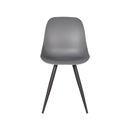 LABEL51 Eetkamerstoel Monza - Antraciet - Kunststof - Majorr