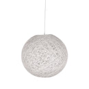 LABEL51 Hanglamp Twist - Wit - Vlas - M - Majorr