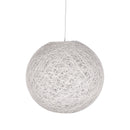 LABEL51 Hanglamp Twist - Wit - Vlas - L - Majorr