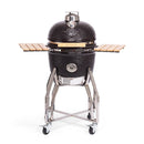 Barbecue Houtskool Kamado Keramisch met Onderstel en Zijtafel 16'' - Majorr